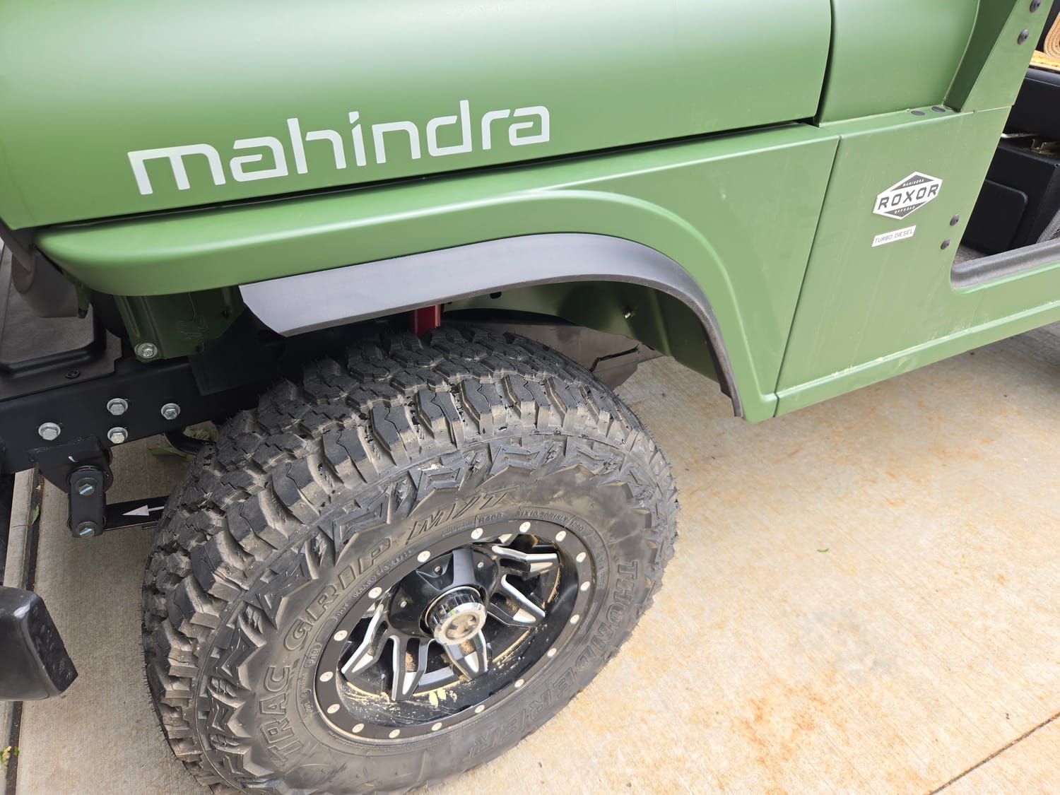 Roxor fender flares