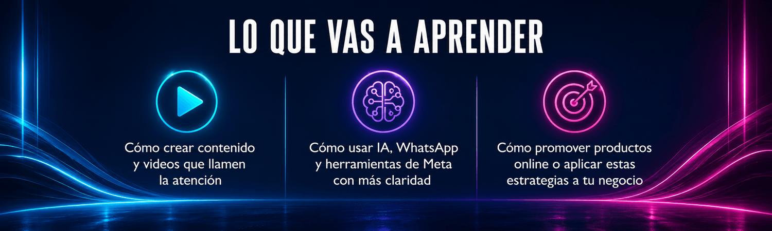 Lo que vas a aprender