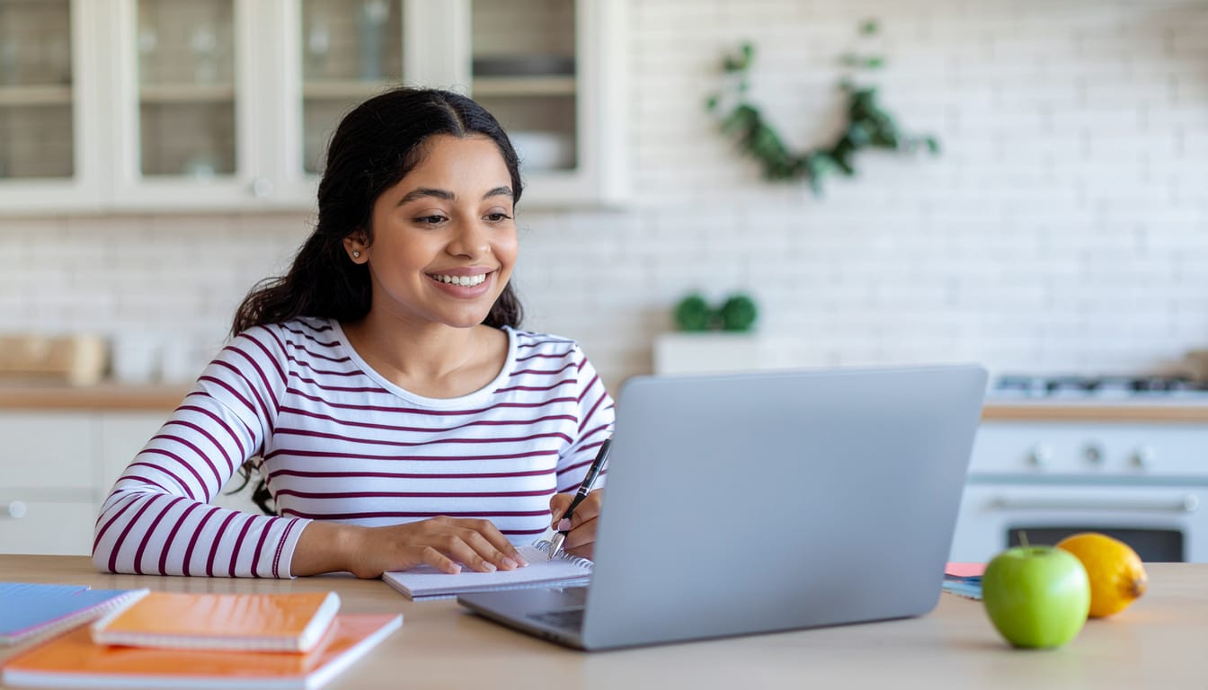 Student learning online with EvolvED