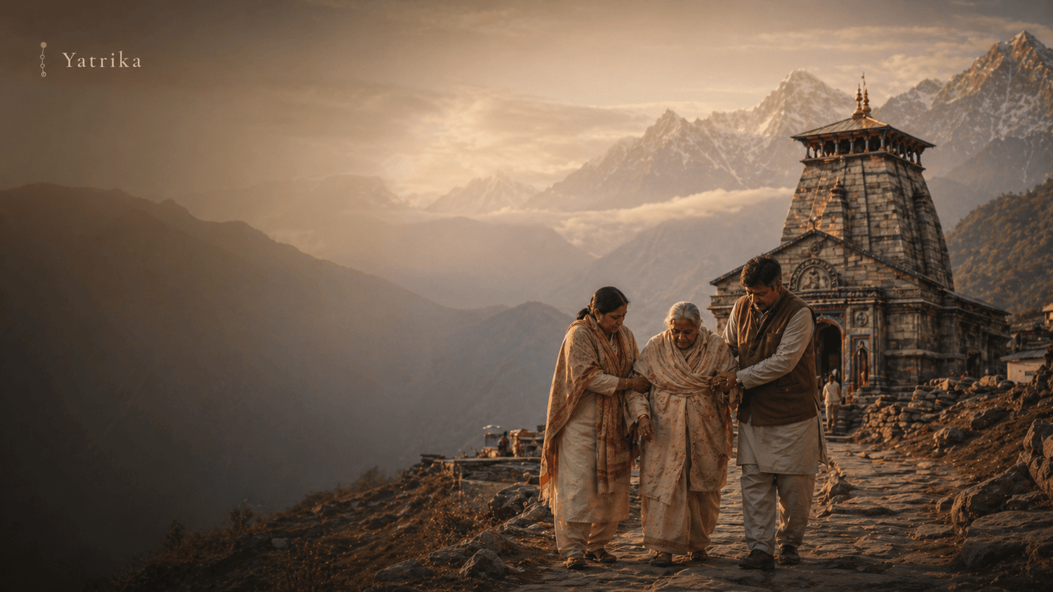 Char Dham Yatra for parents with son and elderly parents