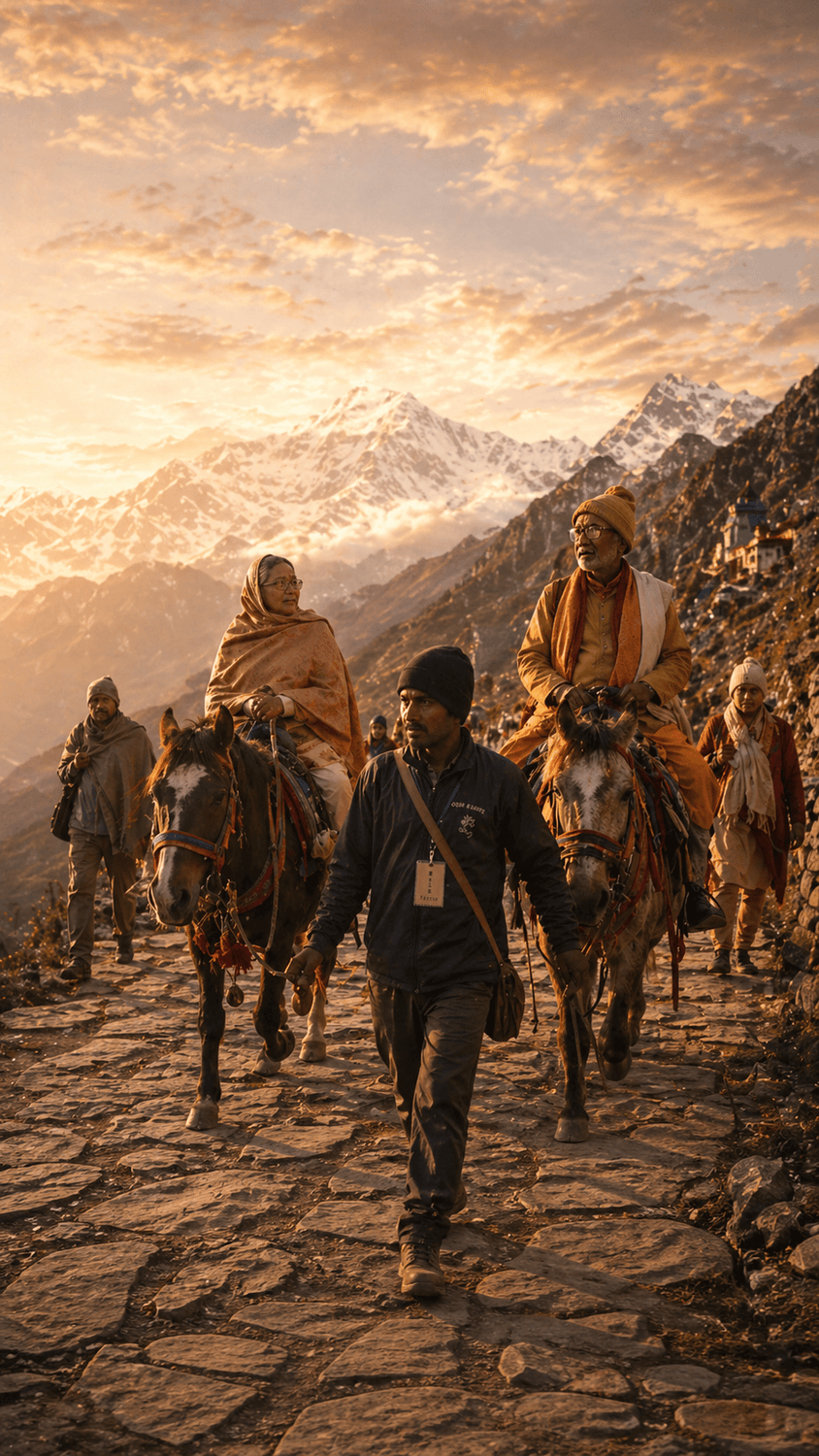 Kedarnath Yatra package with pony and route support by Yatrika