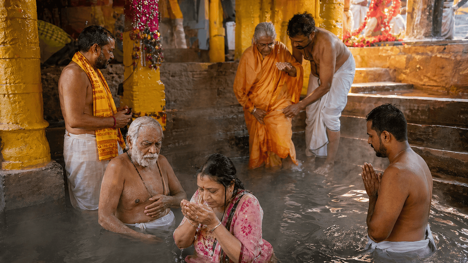 Tapt Kund experience in Badrinath