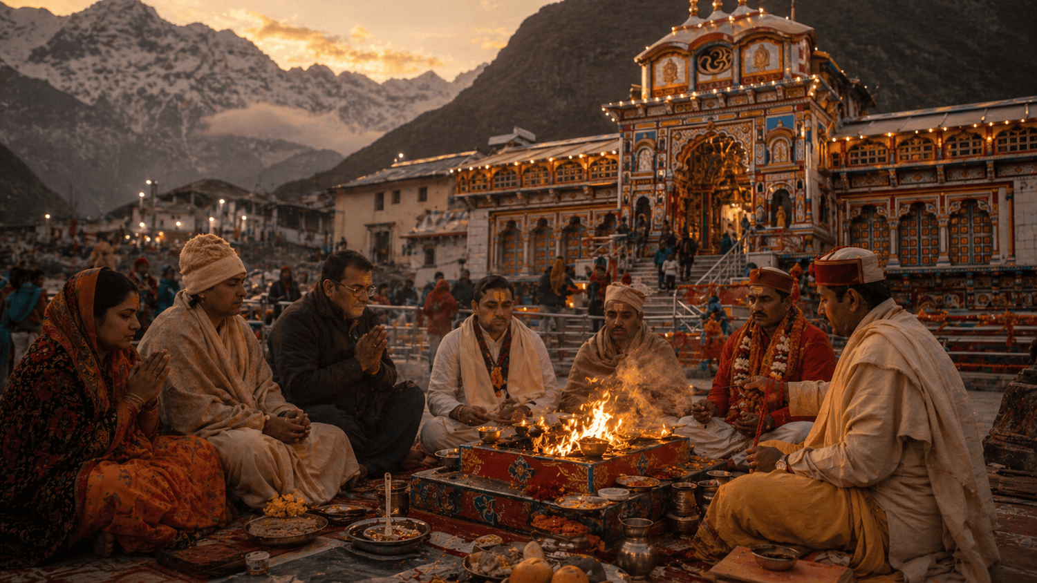 Badrinath yagya ceremony for family