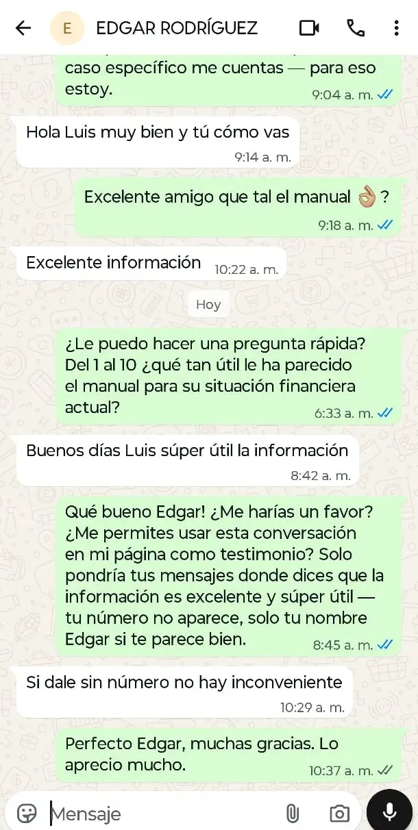 Testimonio Edgar Rodríguez