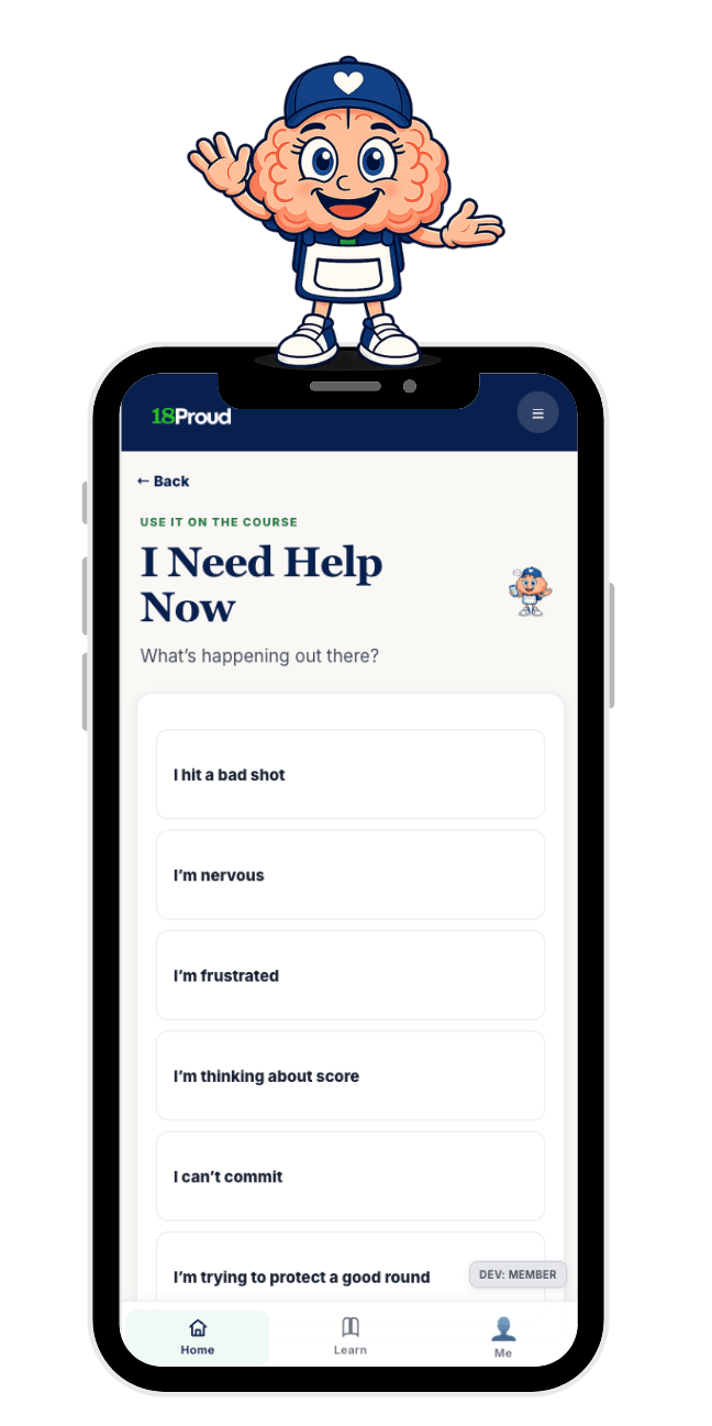18Proud I Need Help Now screen