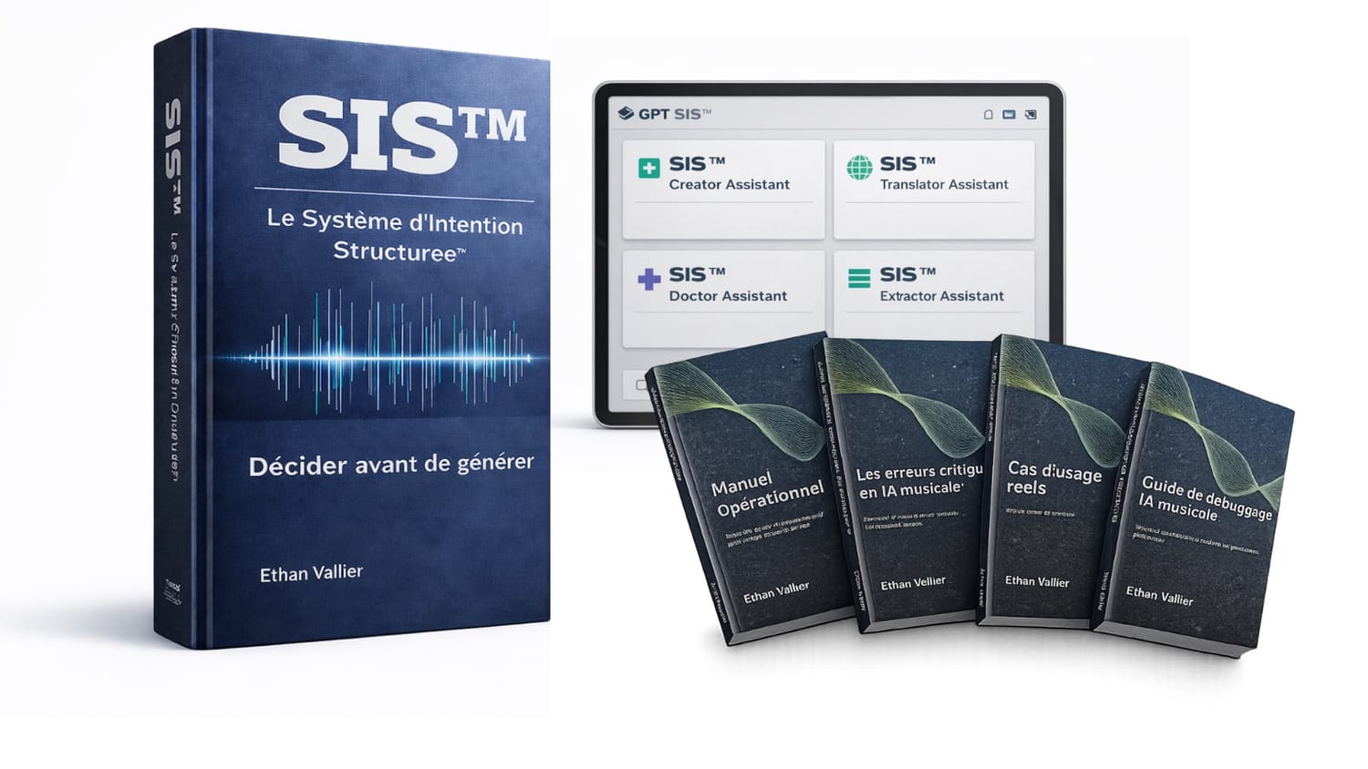 Aperçu du pack SIS, livre, annexes et outils GPT