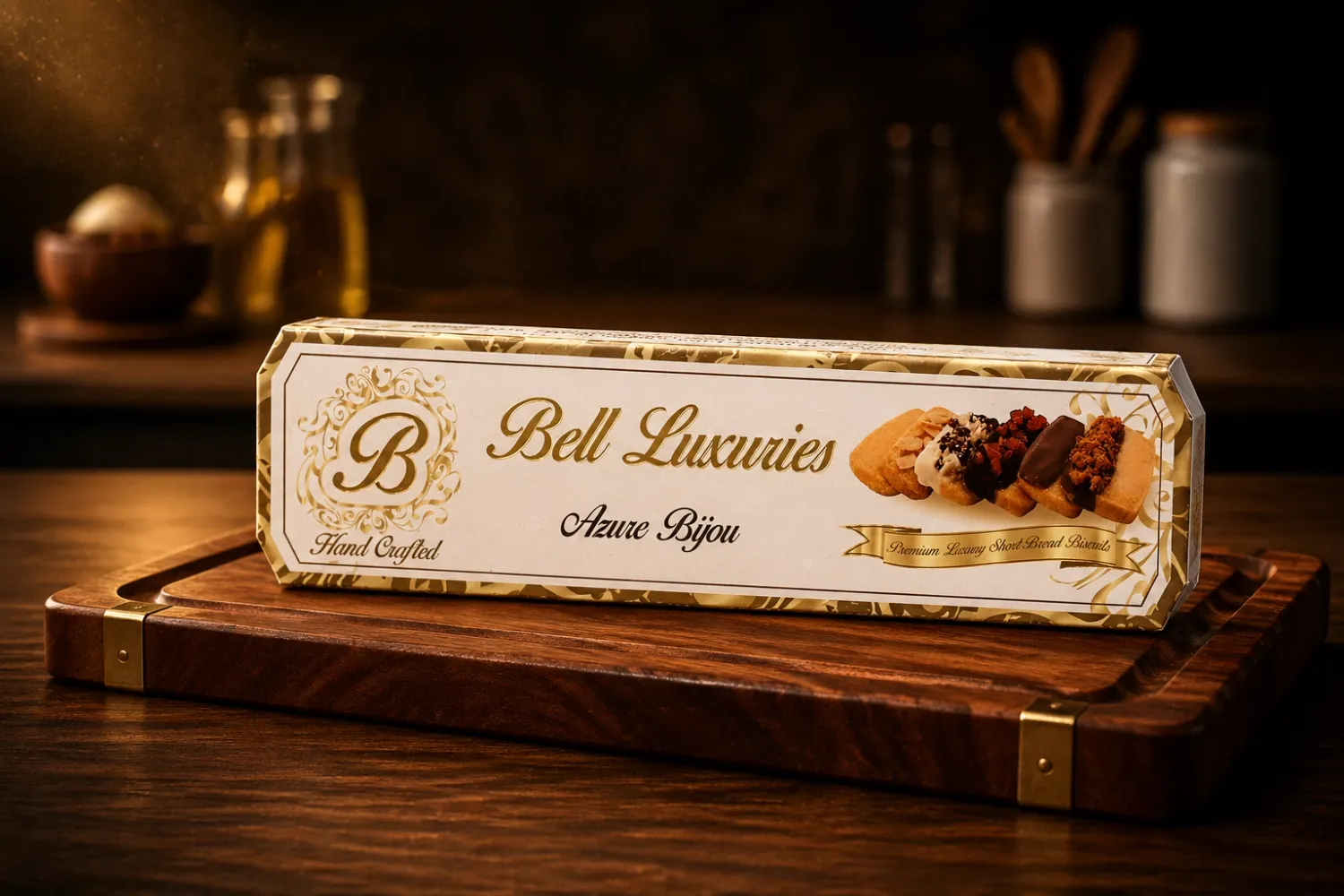 The Discovery — luxury 6-piece shortbread gift box, Bell Luxuries South Africa