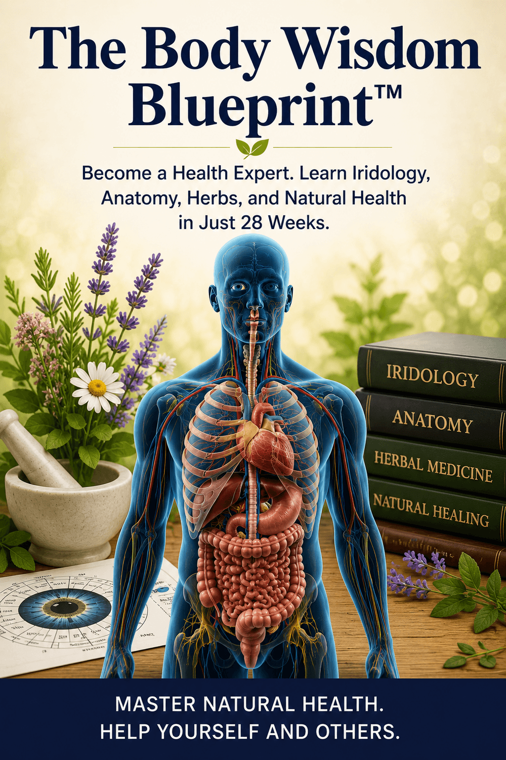 The Body Wisdom Blueprint 28-week natural health program course cover