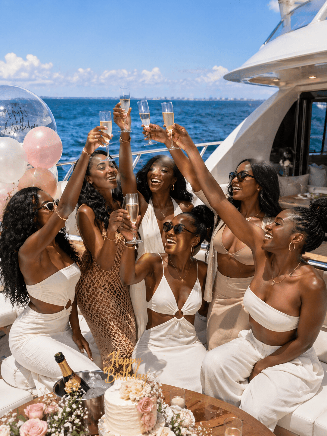 birthday celebration fun champagne