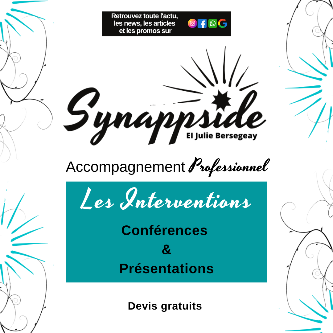 Landscape de présentation des interventions professionnelles