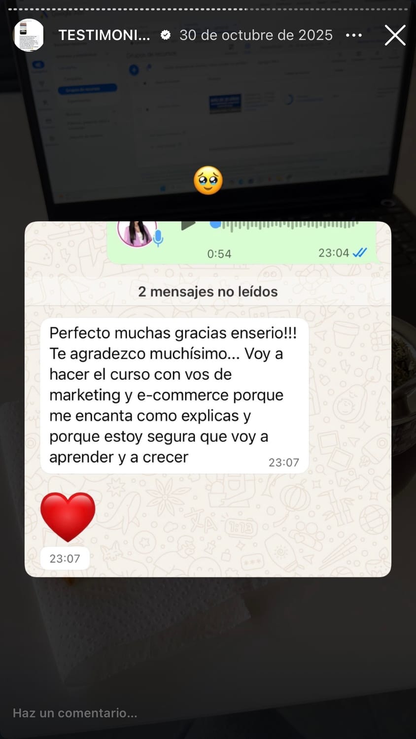 Testimonio