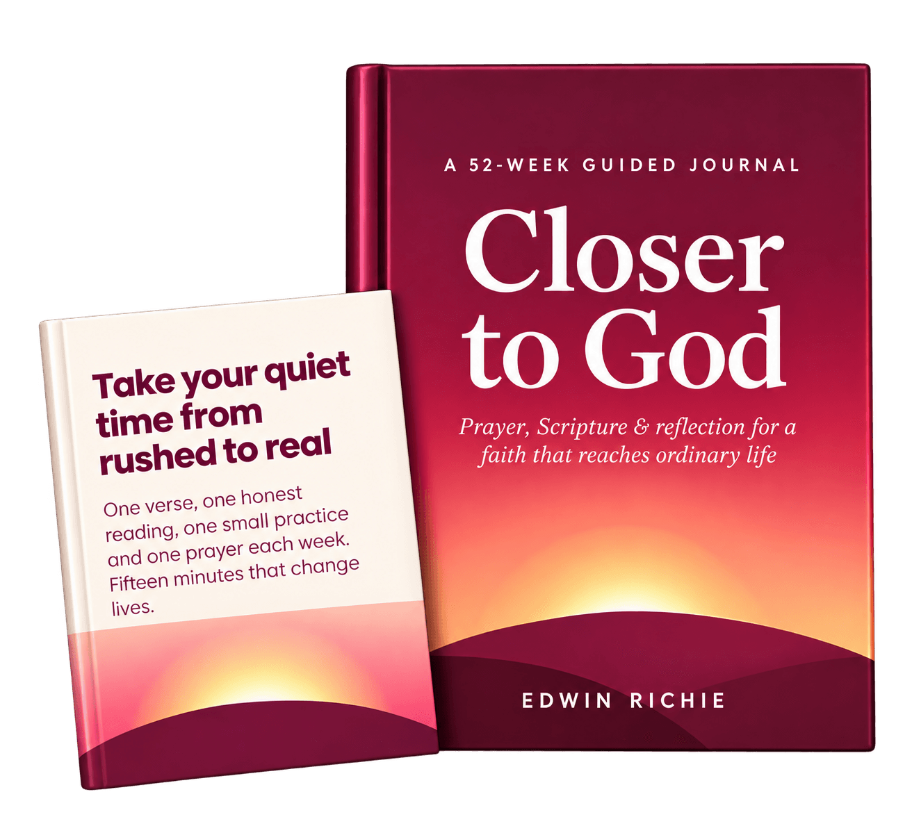 Closer to God - 52 Week Guided Journal