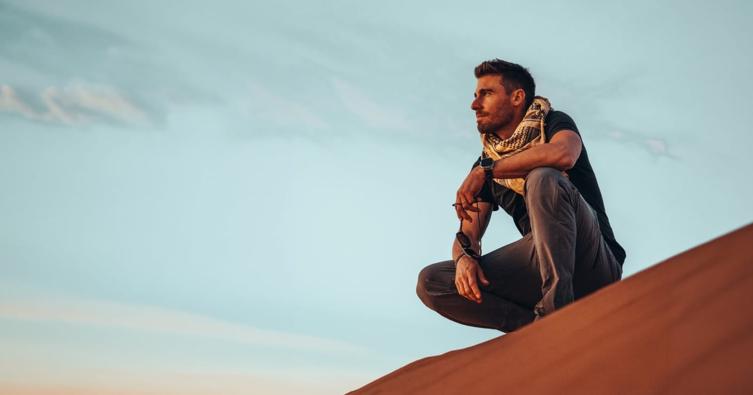 François de Neuville in the namib desert