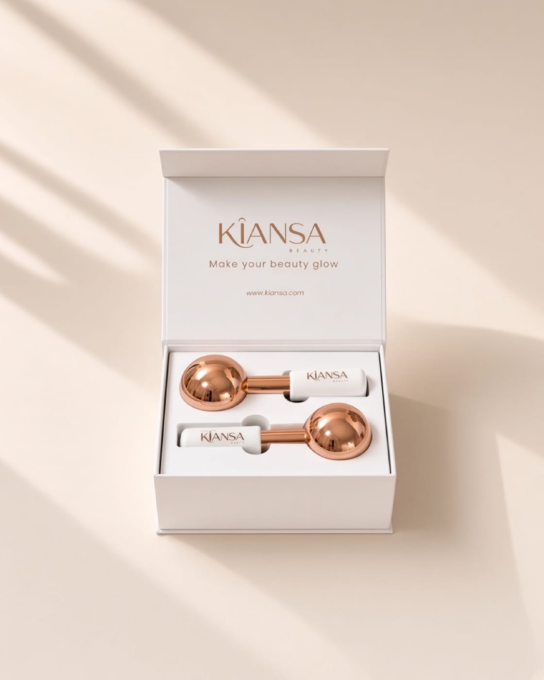 Caja abierta de ice globes Kiansa