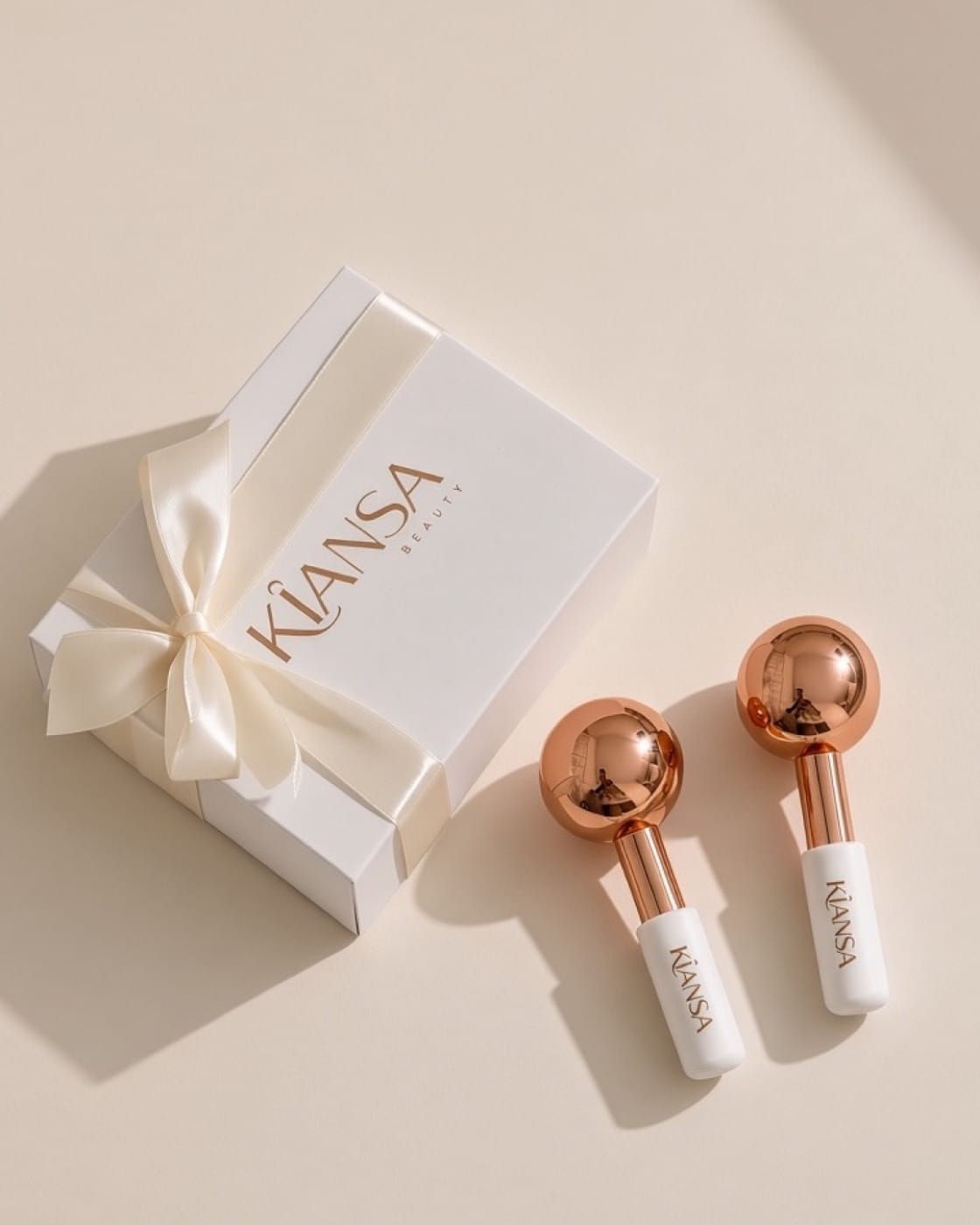 Caja Kiansa y ice globes