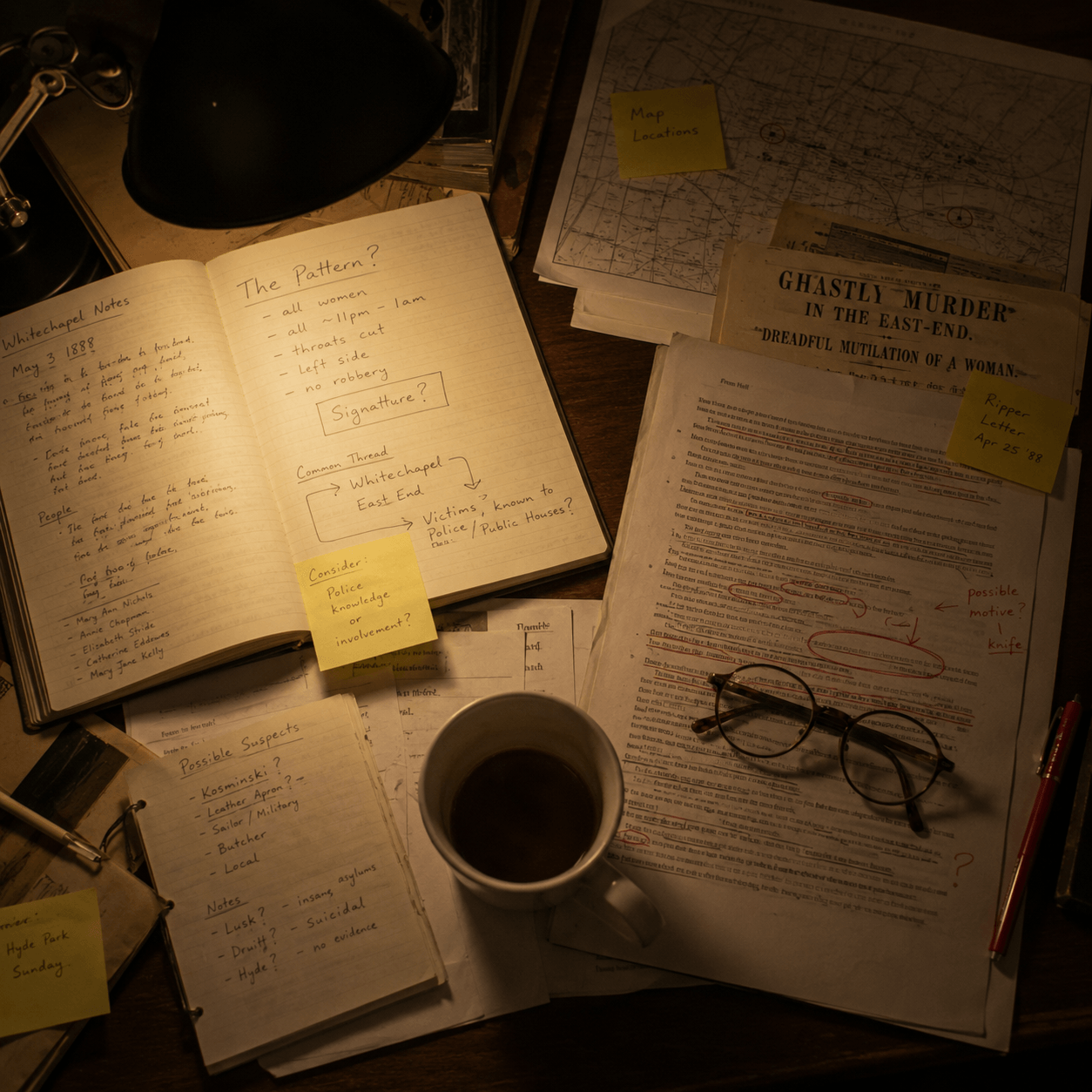 Années de notes de coaching et études de cas