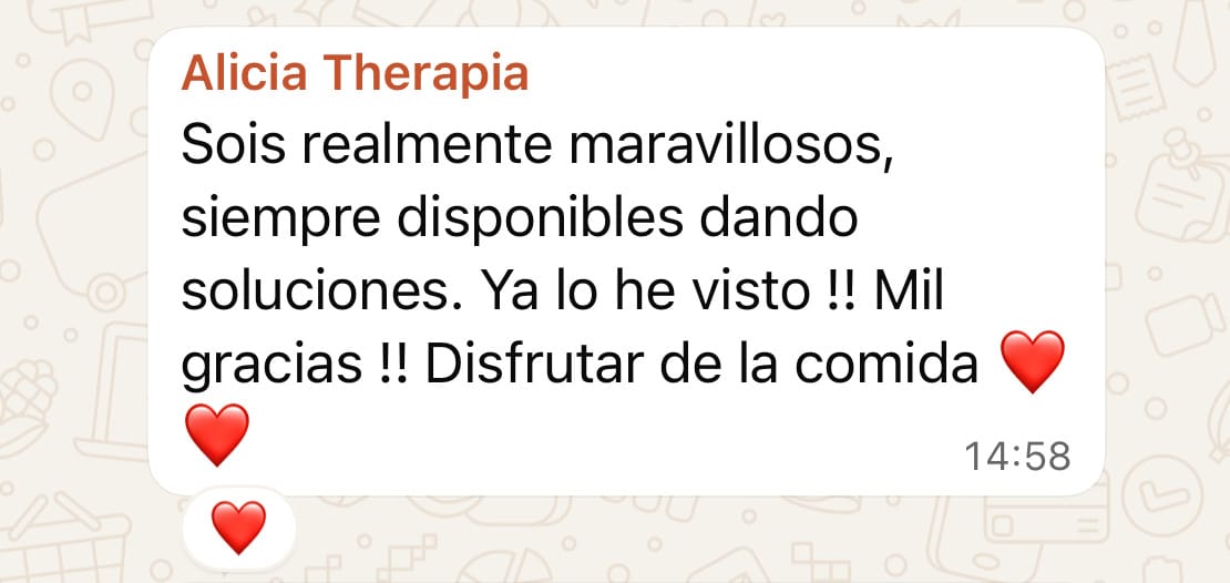 Captura de una opinión de cliente 6