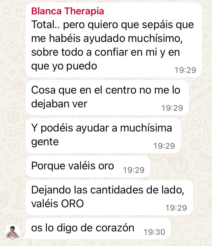 Captura de una opinión de cliente 2