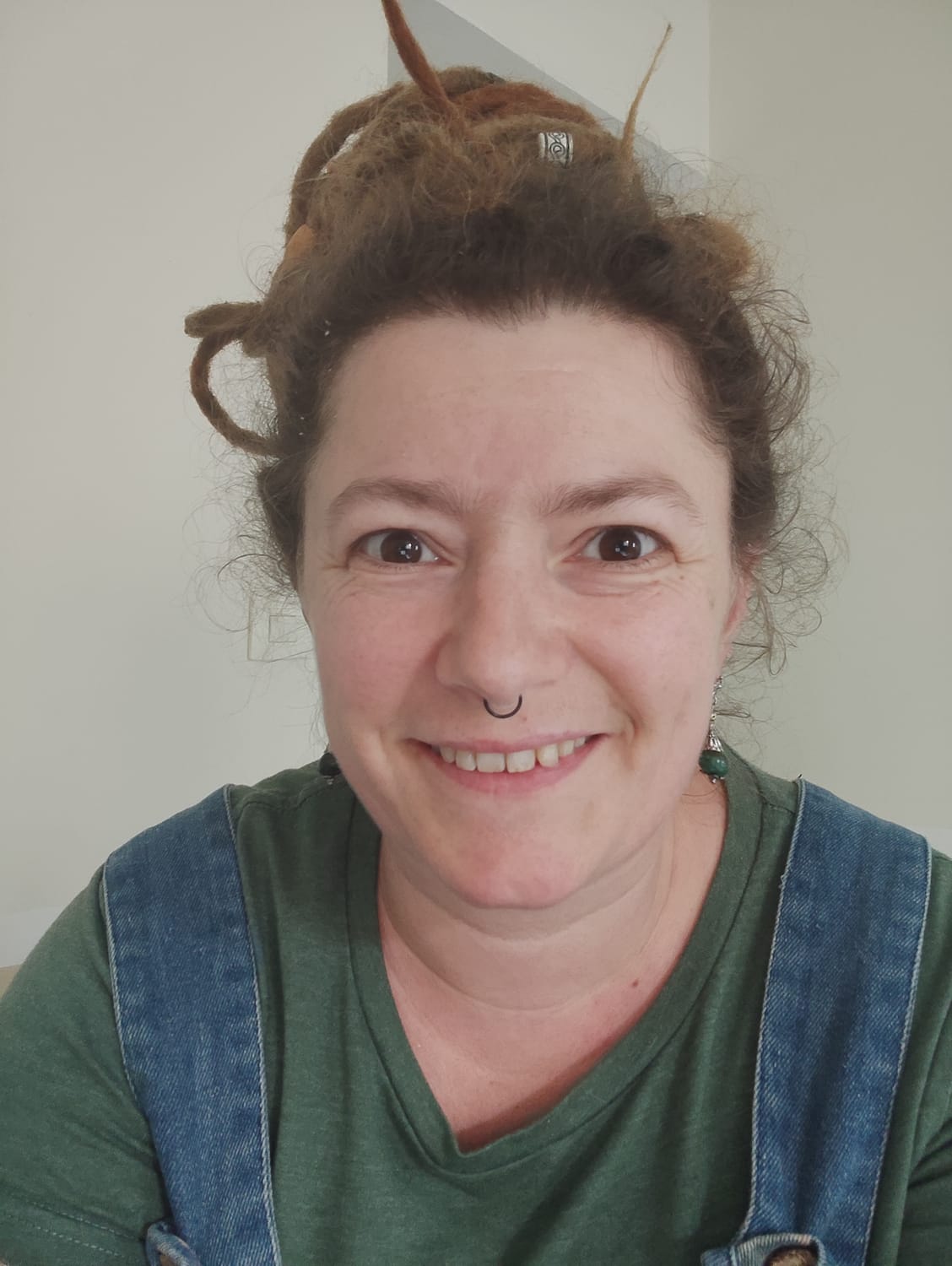 Hélène Ledoux au travail