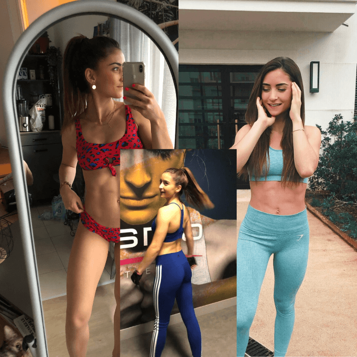 Léonie avant la création de la méthode Glow Booty