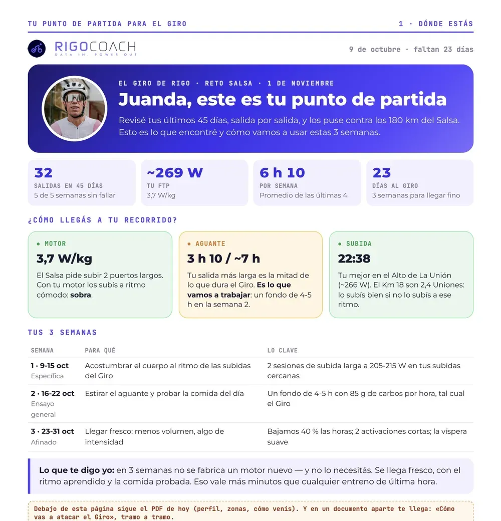 Ejemplo del diagn&oacute;stico