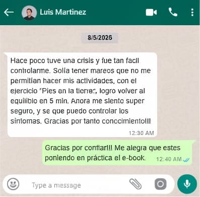Testimonio Luis Martínez - Ejercicio Pies en la tierra