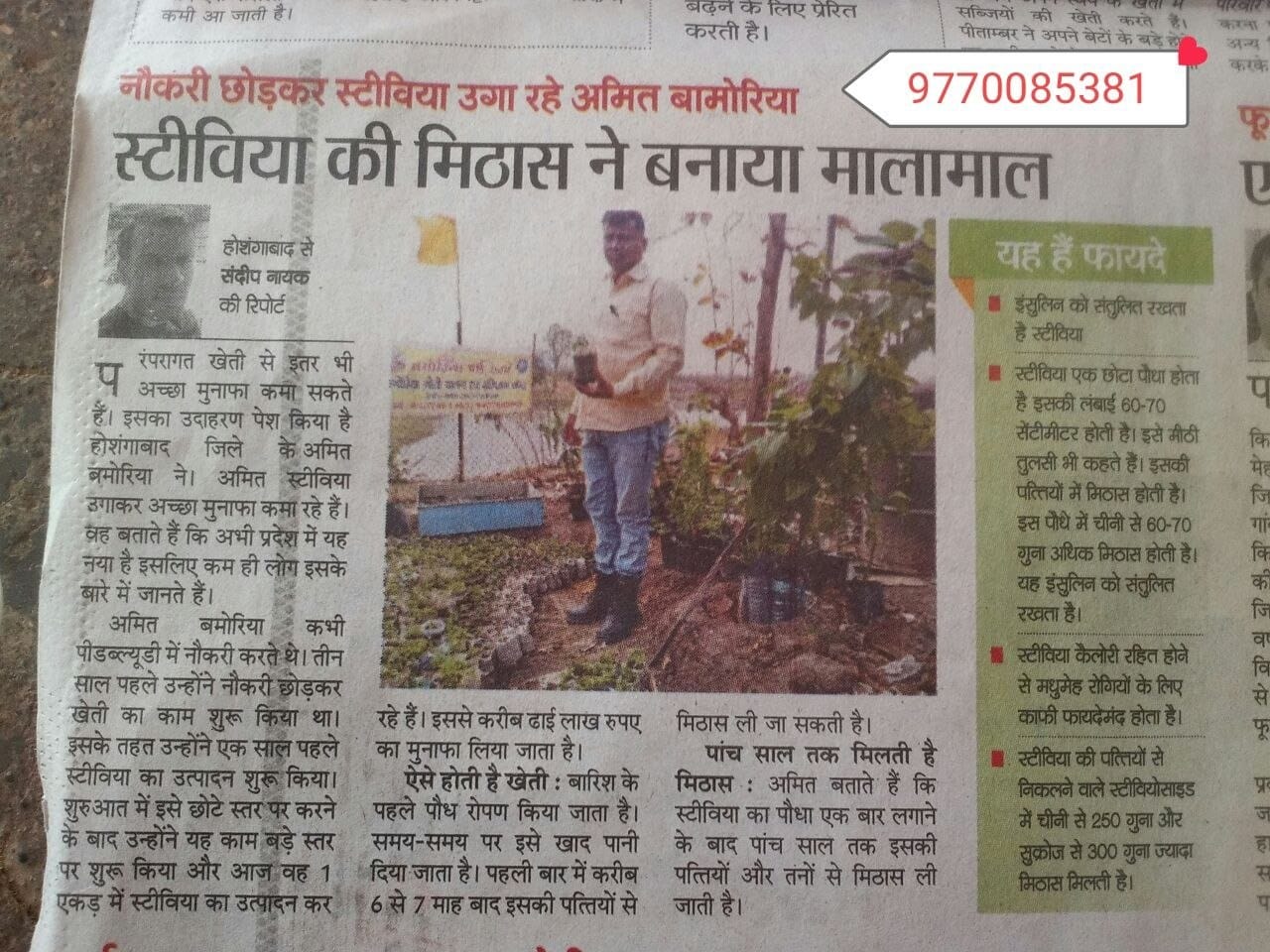 Hitech Kisani Amit Bamoriya Pearl and Mushroom Farming