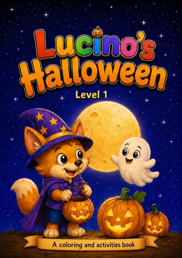Lucino's Halloween — book cover