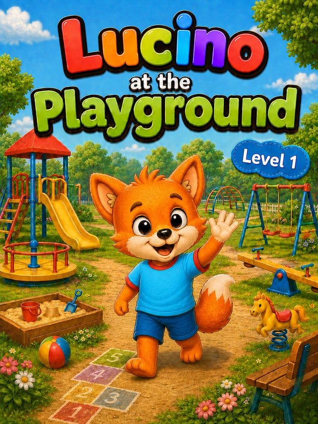 Lucino at the Playground — book cover