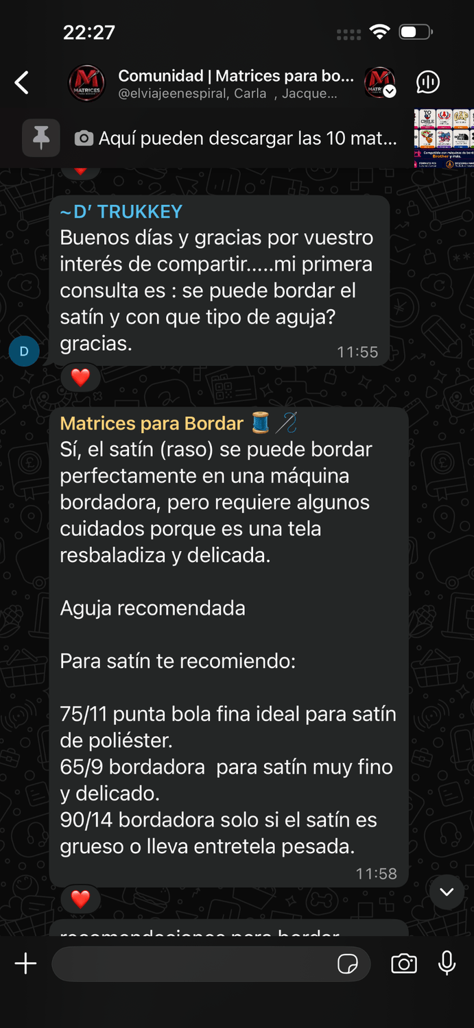 Consejos para bordar en tejidos difíciles