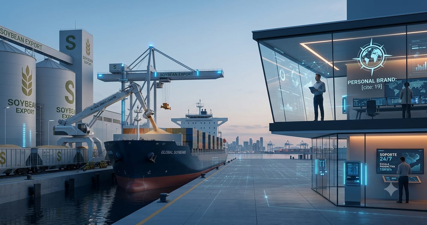 "Empresa exportando paneles de energía solar con tecnología blockchain para asegurar trazabilidad.”