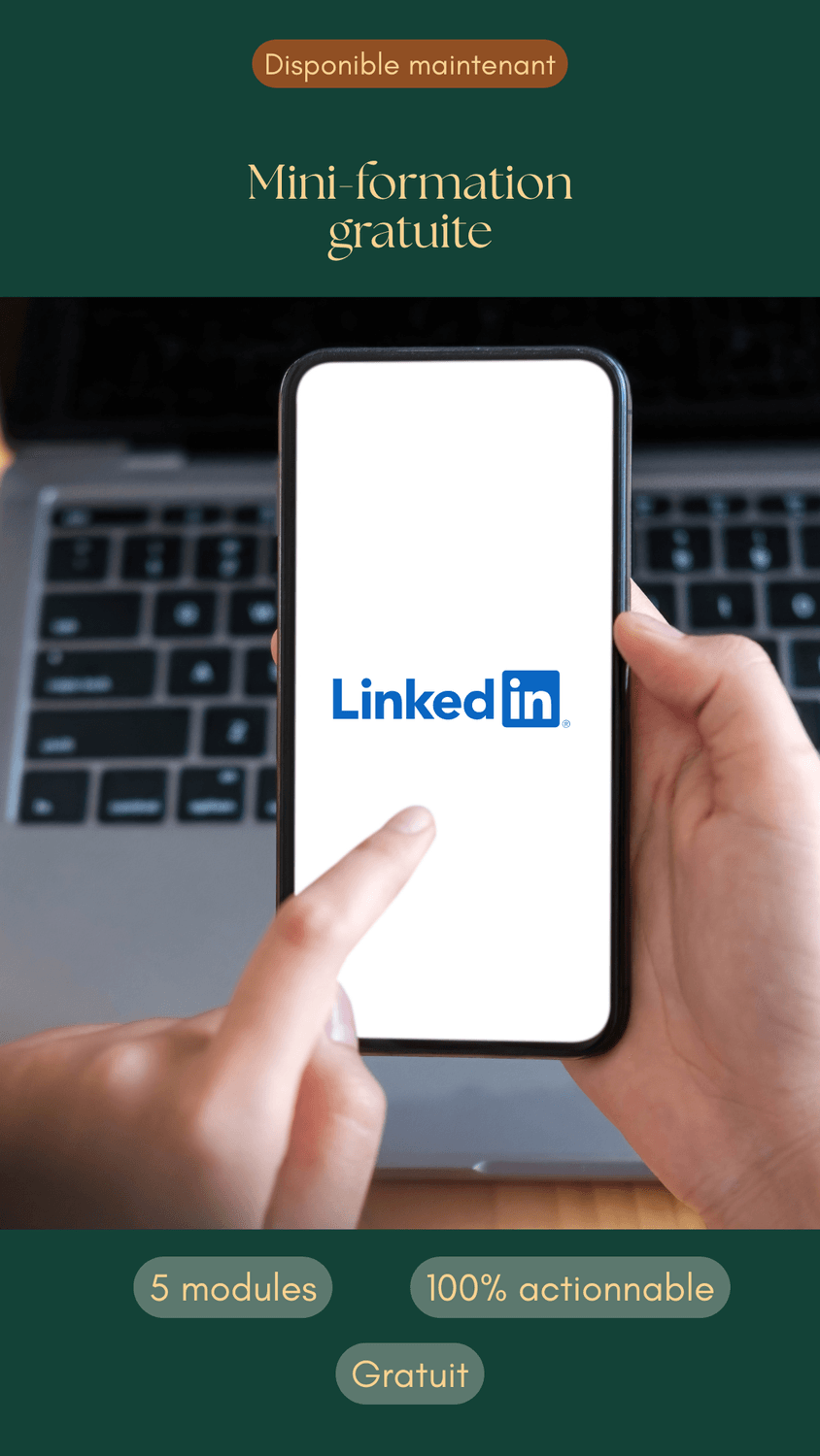 Guide gratuit LinkedIn profil entrepreneur freelance Bordeaux HelloBackup mini formation