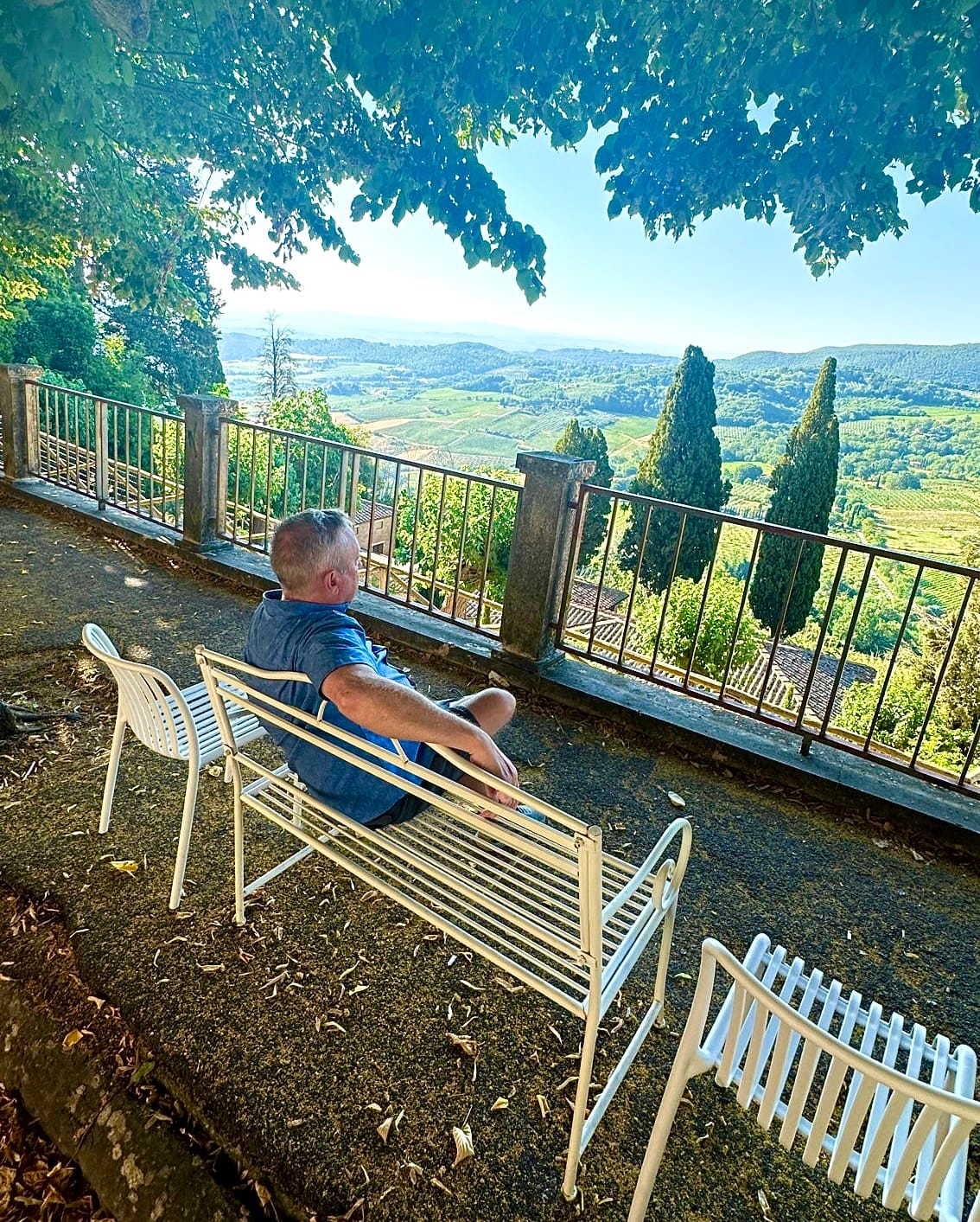 Tuscan view Montepulciano Italy