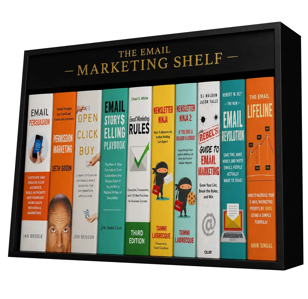 The Email Marketing Shelf