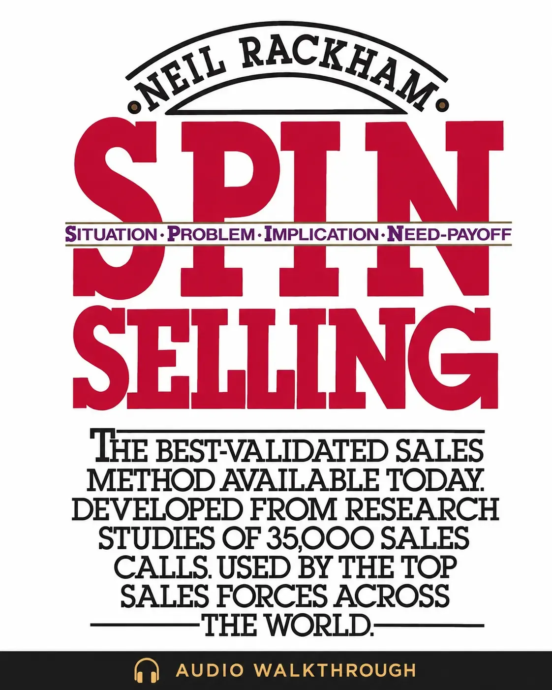 SPIN Selling by Neil Rackham — Audio Walkthrough cover