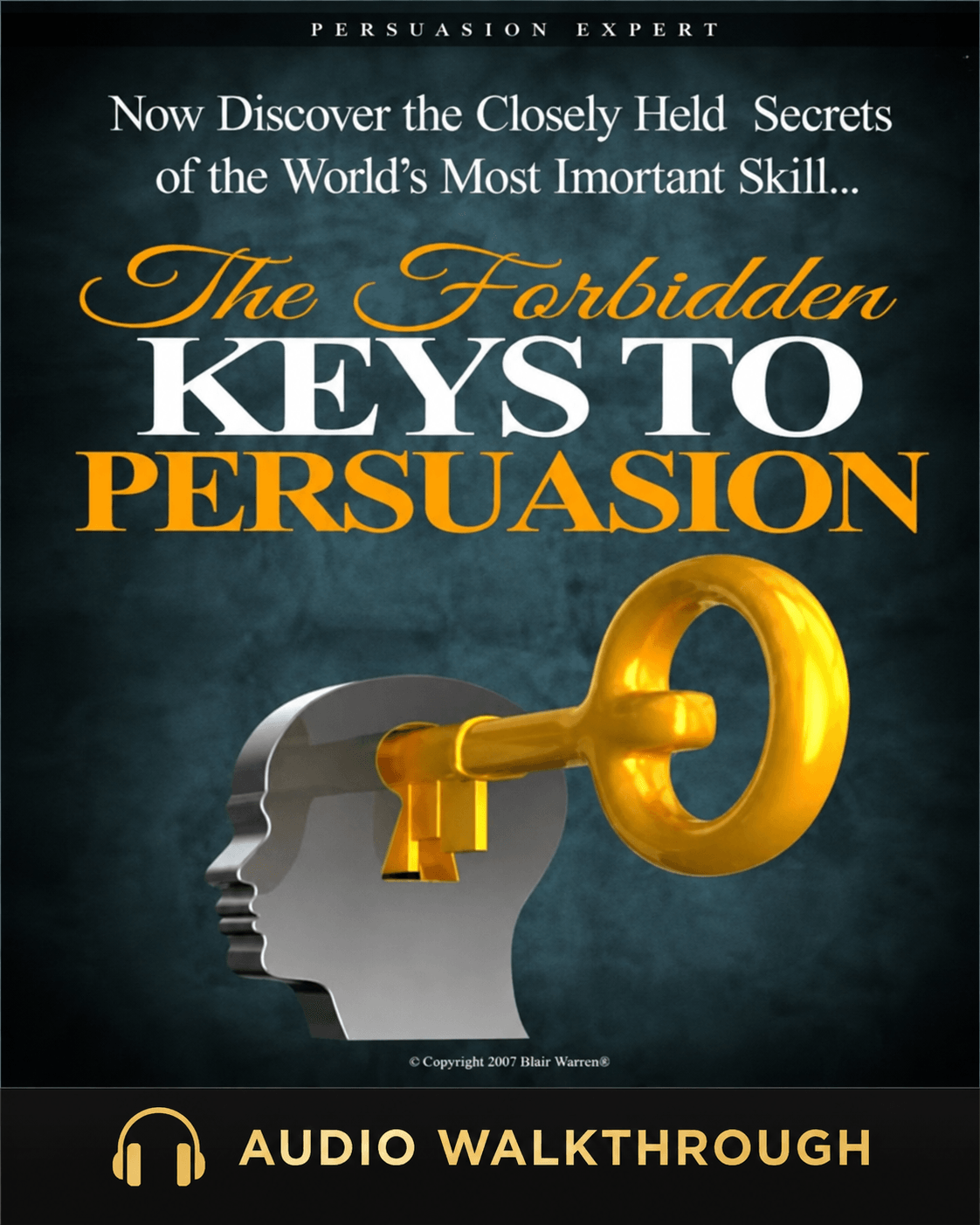 The Forbidden Keys to Persuasion by Blair Warren — Audio Walkthrough cover