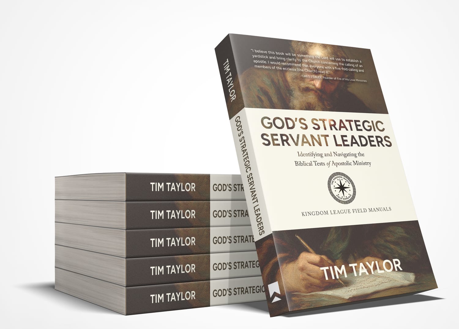 God's Strategic Servant Leaders by Tim Taylor, shown in print and digital formats