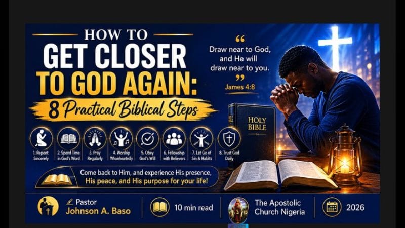How to get closer to God