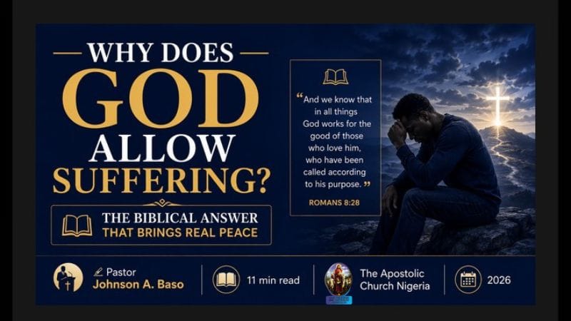 Why does God allow suffering