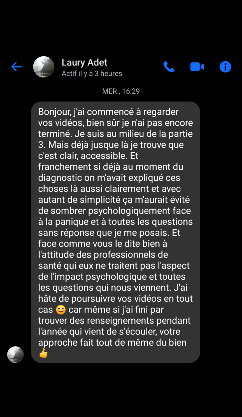 Témoignage client