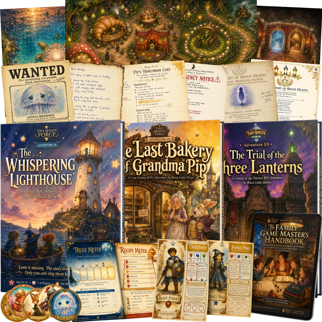 The Ultimate Fantasy RPG Kids Bundle by Tiny Quests Forge