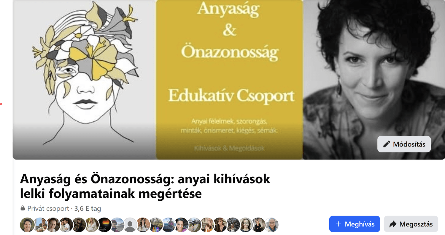 Anyaság és Önazonosság Facebook csoport