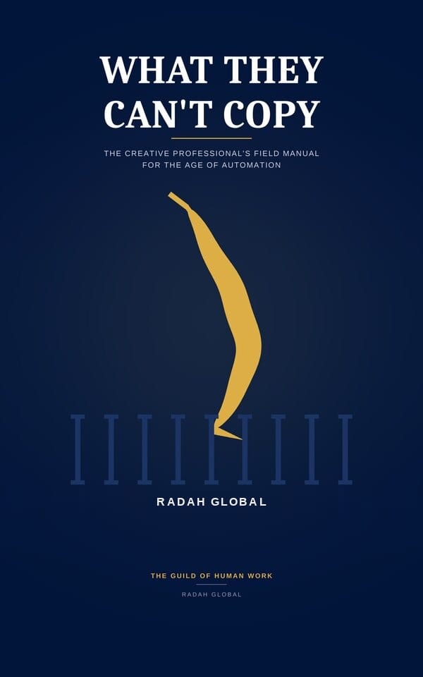What They Can't Copy — Radah Global book cover