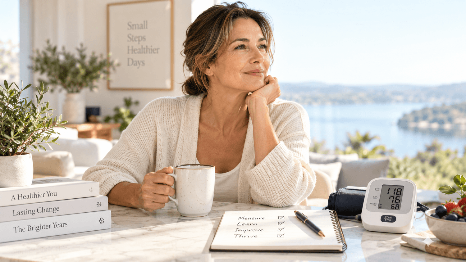Healthy living and personal health tracking at home