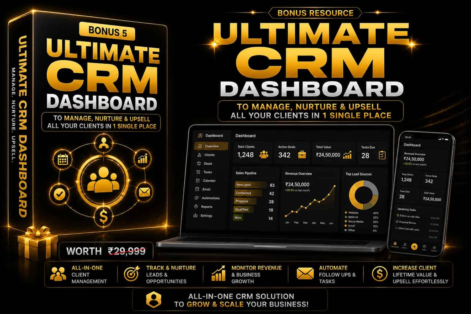 Ultimate CRM Dashboard