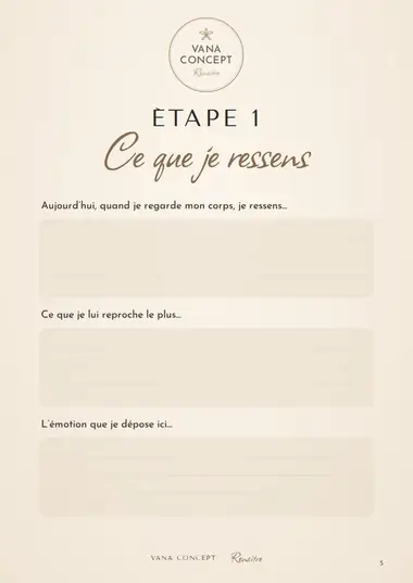 Page Étape 1