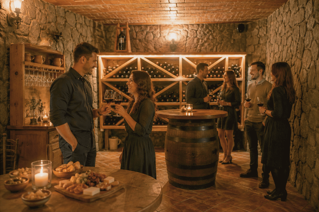 Praznovanje in druženje v vinski kleti Zidanice domačih okusov
