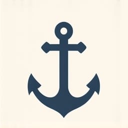 anchor shield icon