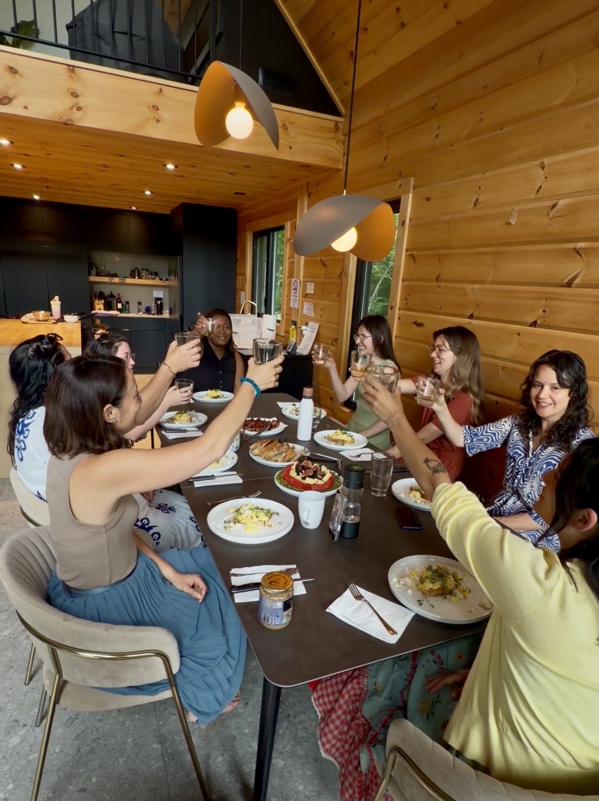 Table entre femmes pour une retraites