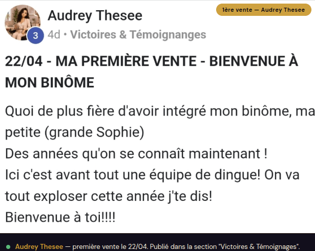 Résultats élève L'Élite